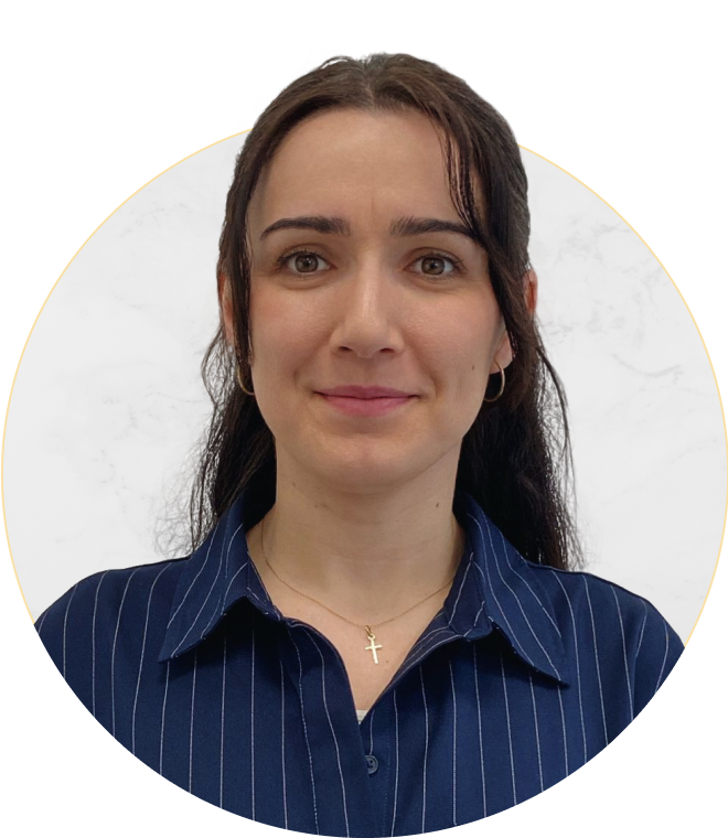 Headshot of Andreea Pap, Practice Manager