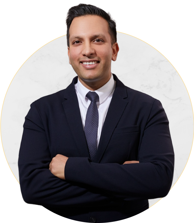 Headshot of Dr. Nilesh Bhatt, Principal Dentist & Implant Surgeon