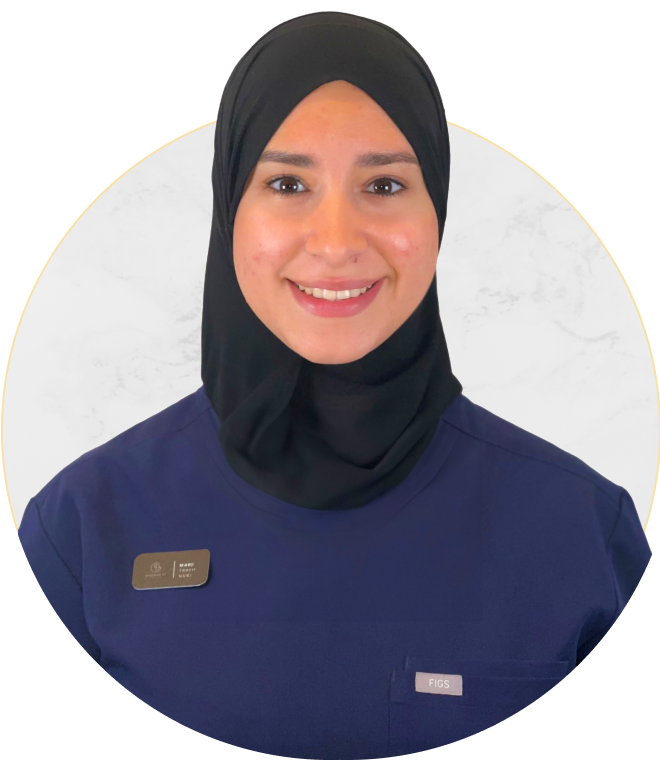 Headshot of Maria Azouz, Trainee Dental Nurse